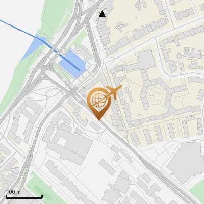 Karte Sechslingspforte 2-7, 22087 Hamburg