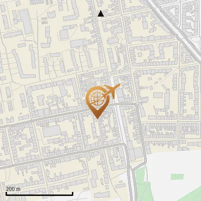 Karte Sechzigstraße 12-23, 50733 Köln