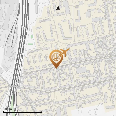 Karte Sechzigstraße 46-54, 50733 Köln