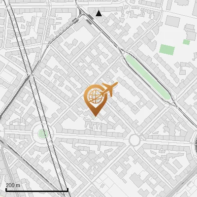 Karte Sedanstraße 24, 81667 München