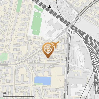 Karte Senserstraße 10, 81371 München