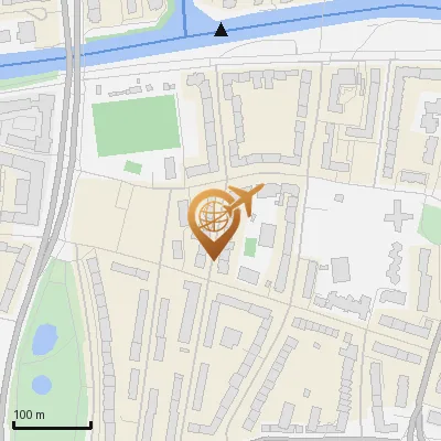 Karte Sentastraße 25-36, 22083 Hamburg