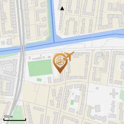 Karte Sentastraße 39-52, 22083 Hamburg