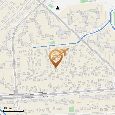 Karte Senziger Zeile 6, 13435 Berlin