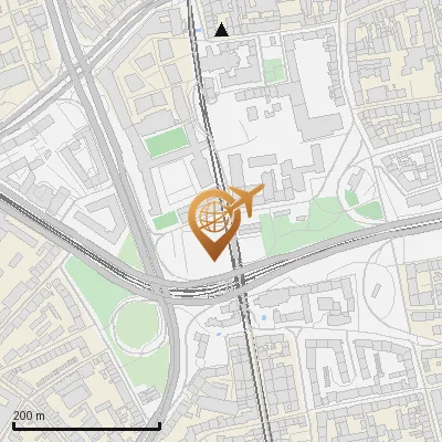 Karte Severinstraße 194-199, 50676 Köln