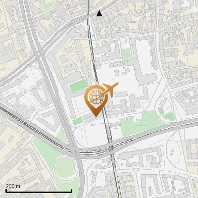 Karte Severinstraße 212-241, 50676 Köln