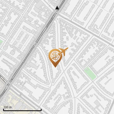 Karte Siebengebirgsallee 40-45, 50939 Köln