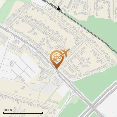 Karte Siegburger Straße 527-533, 51105 Köln