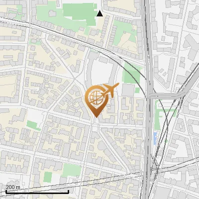 Karte Siegfriedstraße 16-20, 80803 München