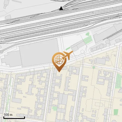 Karte Siemensstraße 18-20, 10551 Berlin