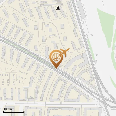 Karte Sievekingsallee 185, 22111 Hamburg