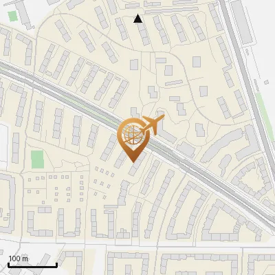 Karte Sievekingsallee 186, 22111 Hamburg