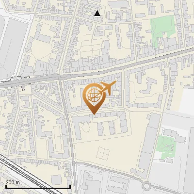 Karte Sieversstraße 22, 51103 Köln