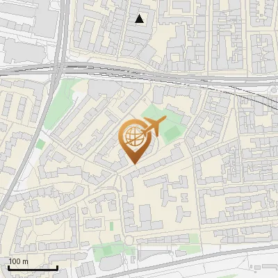 Karte Silbersacktwiete 2-4, 20359 Hamburg