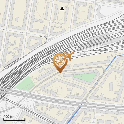 Karte Skandinavische Straße 20, 10317 Berlin