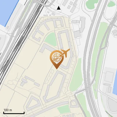 Karte Slomanstraße 19-25, 20539 Hamburg