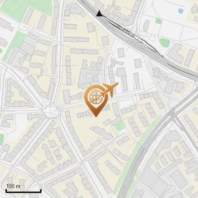 Karte Sophienallee 13-24, 20257 Hamburg