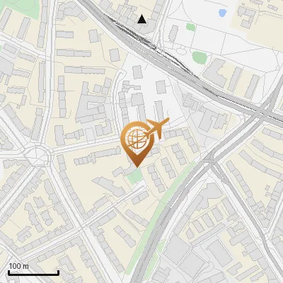 Karte Sophienallee 25-33, 20257 Hamburg