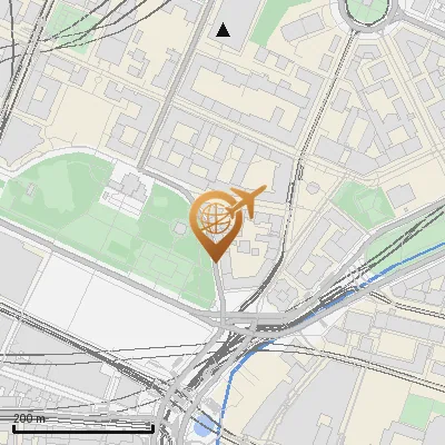 Karte Sophienstraße 1-5, 80333 München