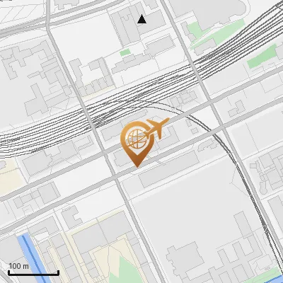 Karte Spaldingstraße 110, 20097 Hamburg