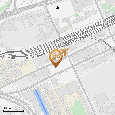 Karte Spaldingstraße 74, 20097 Hamburg