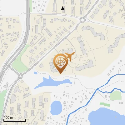 Karte Spannwisch 9, 22159 Hamburg