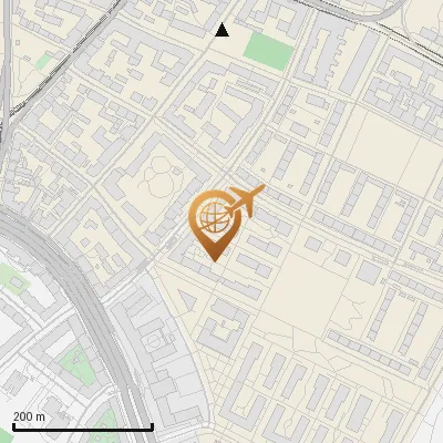 Karte Spixstraße 19-25, 81539 München