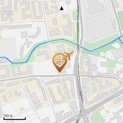 Karte Kattunbleiche 19, 22041 Hamburg