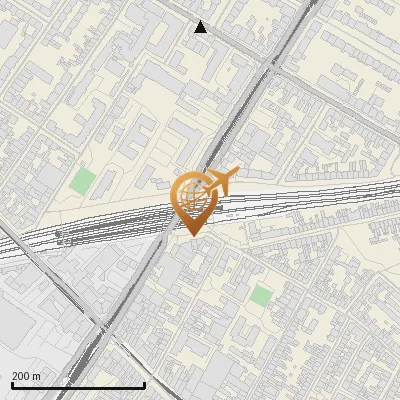 Karte Stammstraße 1, 50823 Köln