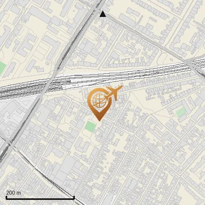 Karte Stammstraße 9-21, 50823 Köln