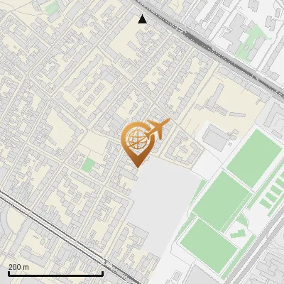 Karte Stammstraße 84-105, 50823 Köln