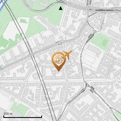 Karte Steinstraße 18-26, 81667 München