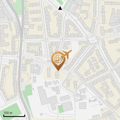 Karte Stenvort 1-3, 20257 Hamburg
