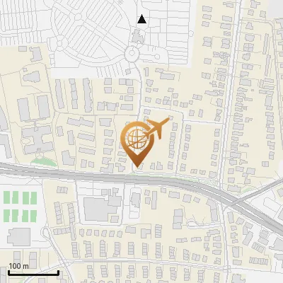 Karte Stiller Weg 1-6, 22607 Hamburg