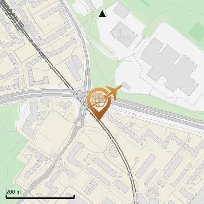 Karte Stockholmer Allee 32-34, 50765 Köln