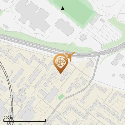 Karte Stockholmer Allee 5-9, 50765 Köln