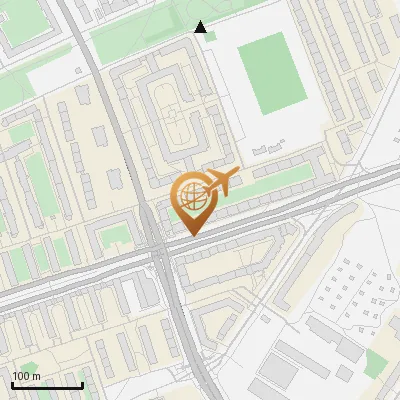 Karte Straßburger Straße 59-74, 22049 Hamburg