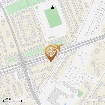 Karte Straßburger Straße 86-88, 22049 Hamburg