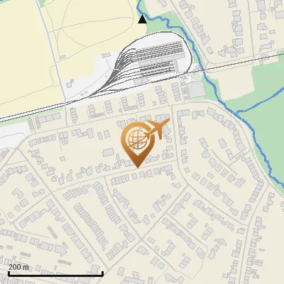 Karte Strunder Feld 23, 51069 Köln