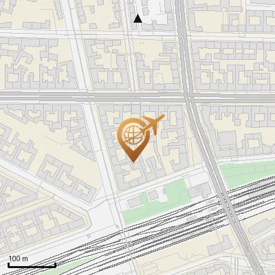 Karte Stuttgarter Platz 16, 10627 Berlin