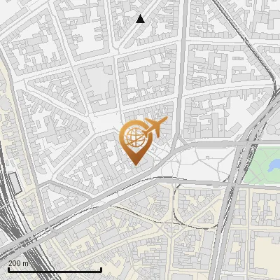 Karte Sudermanstraße 1-4, 50670 Köln