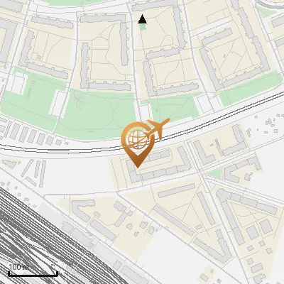 Karte Tannhäuserstraße 101-104, 10318 Berlin