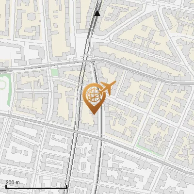 Karte Tengstraße 30-36, 80796 München