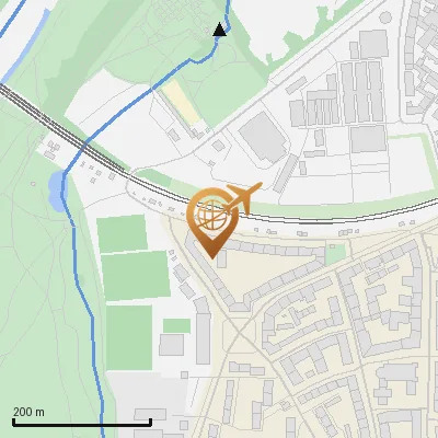 Karte Teutoburger Straße 8, 81543 München