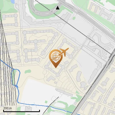 Karte Theodor-Dombart-Straße 3-7, 80805 München