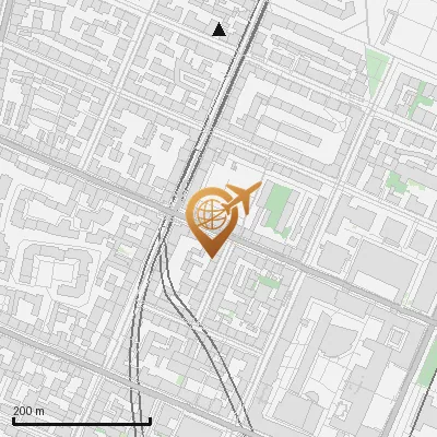 Karte Theresienstraße 53, 80333 München