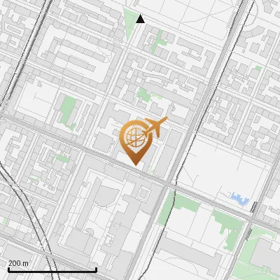 Karte Theresienstraße 90, 80333 München