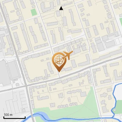 Karte Thiedeweg 1, 22047 Hamburg