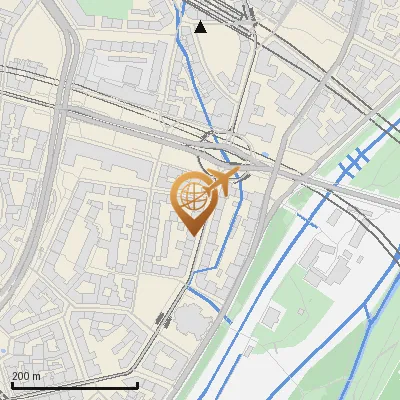 Karte Thierschstraße 34-43, 80538 München