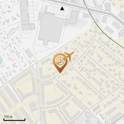 Karte Thiesstraße 17-26, 13086 Berlin